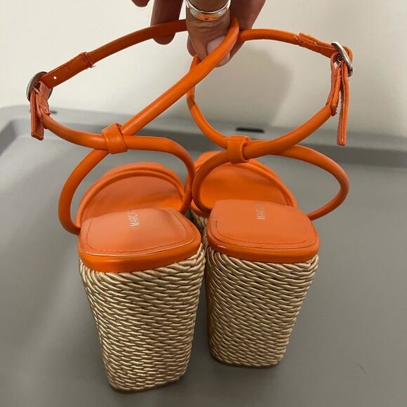 Marc Fischer espadrille wedge sandals - Picture 6 of 7